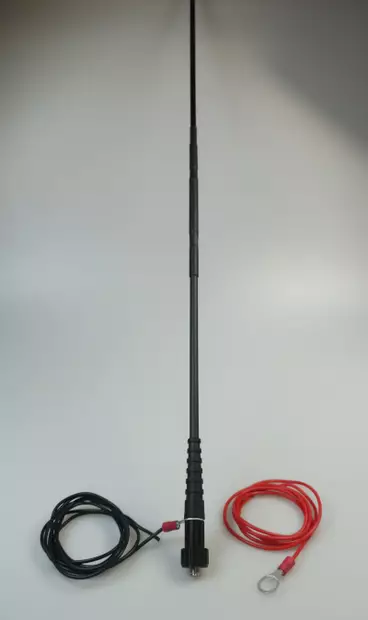 OPTIMOITU 1 DUAL METSÄANTENNI 0,5m KAHDELLA MAATASOLLA RHA68, TEHOKAS! - 66-88 MHz käsiradioantennit - 140090 - 1