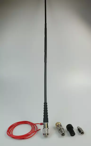 OPTIMOITU 1 METSÄANTENNI 0,5m YHDELLÄ MAATASOLLA RHA68 YLÄ- tai ALA-taajuuksille - Optimoidut antennit 68-180MHz - 140140 - 1