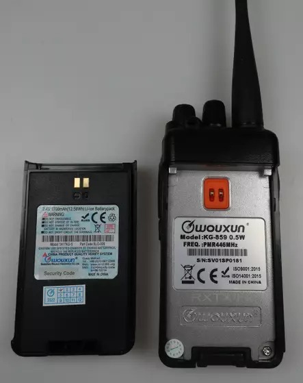 WOUXUN KG-859 VHF IP55 AMMATTIRADIOPUHELIN 136 - 174MHz - VHF KÄSIRADIOPUHELIMET - 205040 - 2