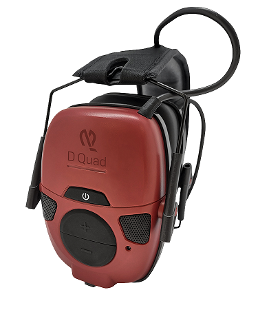 HUNTER D-QUAD DIGITAALI AKTIIVIKUULONSUOJAIN, USB-C LADATTAVA !!! 3,5mm PLUGI - Kuulosuojaimet - 801020 - 1