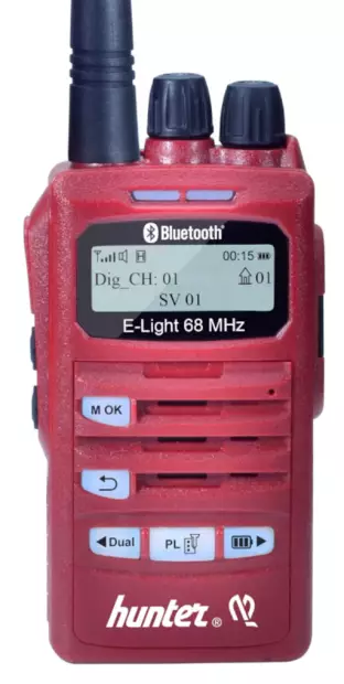 HUNTER E-LIGHT BT METSÄSTYS VHF + D-QUAD BT KUULEVAKUULOSUOJA + OPTIMOITU MAATASOANTENNI + PAMPPU - TÄYDELLINEN BLUETOOTH !!! - RHA68 TARJOUSPAKETIT - 140420 - 2