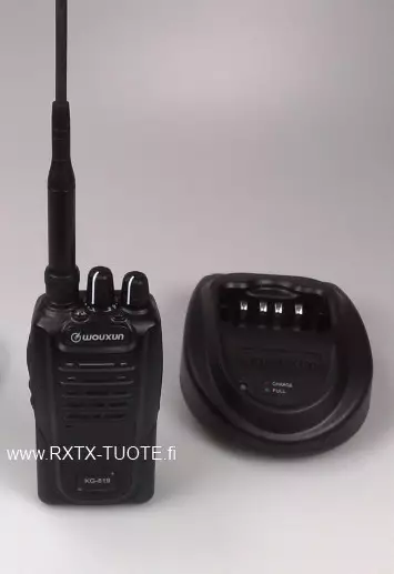 KG-819 BLACK RHA68 VHF + LONG68-antenni + HUNTER D-QUAD-kuulevakuulosuoja + HEADSET 3,5mm METSÄSTS VHF - RHA68 TARJOUSPAKETIT - 140300 - 2