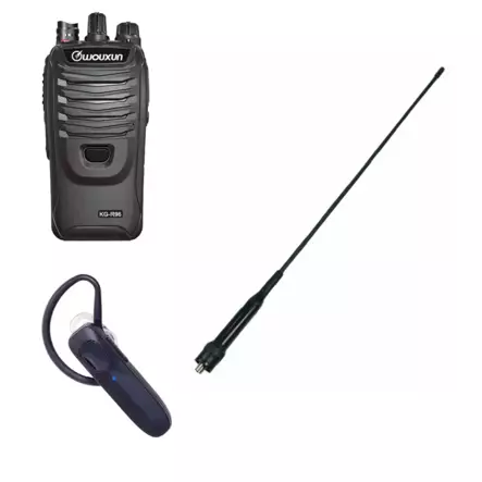 WOUXUN KG-R96 BT + BT-20 HF + LONG68 TEHOANTENNI, BLUETOOTH METSÄSTS VHF TEHO 8W KAHDELLA ANTENNILLA - RHA68 KÄSIRADIOPUHELIMET - 202040 - 1