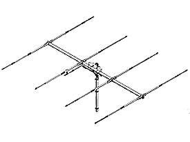 SIRIO SY27-4 SUUNTA-ANTENNI 4-elem YAGI 26,5 - 30 MHz - CB tukiantennit 26-30MHz - 503011 - 1