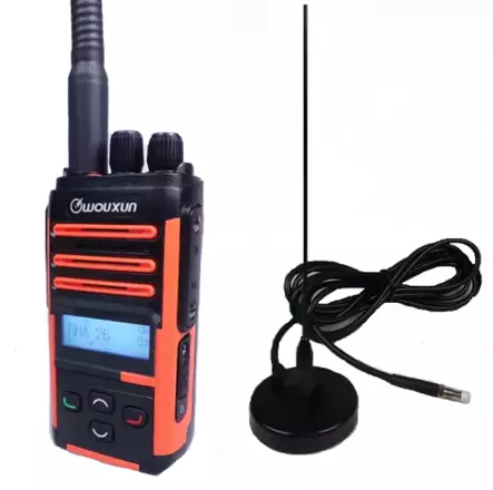 MINI-TUKIASEMA KYLÄRADIO WOUXUN R59 RADIO + MR68 RHA68 MAGNEETTIANTENNI IKKUNALLE, USB-C - RHA68 TARJOUSPAKETIT - 140311 - 1