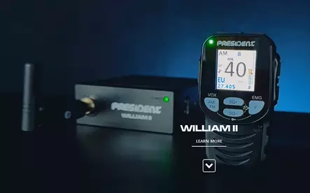 PRESIDENT WILLIAM II LANGATON CB27 LA-RADIOPUHELIN 12/24V - CB27 AJONEUVORADIOPUHELIMET - 201061 - 2