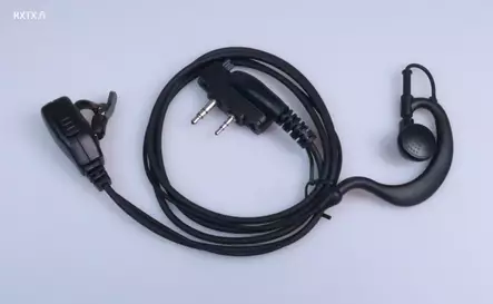 5 x HED-58 HEADSET WOUXUN KG-T58, R59, Q336 LUKITTAVA, VESITIIVIS - Kenwood 2-pin headsetit - 140692 - 2