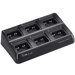 ICOM BC-214N #43 F1000 6-PAIKKAINEN PÖYTÄLATURI IC-F1000, IC-F2000, IC-F1100, IC-F2100, IC-F29 RADIOIHIN - Icom laturit - 302102 - 1