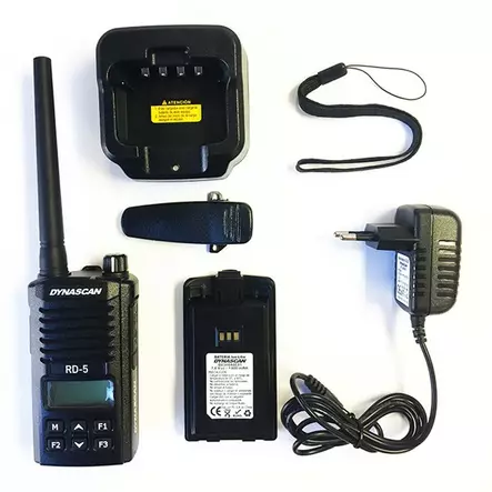DYNASCAN RD-5 PMR-446 RADIOPUHELIN 32 KANAVAA, KENWOOD YHTEENSOPIVA - PMR446 KÄSIRADIOPUHELIMET - 207012 - 3
