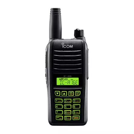 ICOM IC-A16E AIR ILMAILU VHF RADIOPUHELIN 118-137 MHz - Ilmailuradiopuhelimet 108-136 MHz - 203002 - 1
