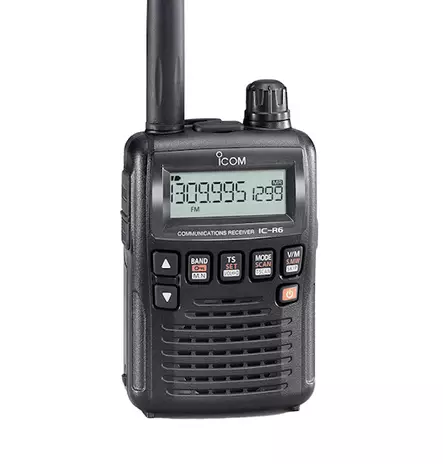 ICOM IC-R6 RADIOSKANNERI 0,1-1300 MHz AM, NFM, FM, WFM - Radioskannerit 0,5-3000MHz - 402002 - 1
