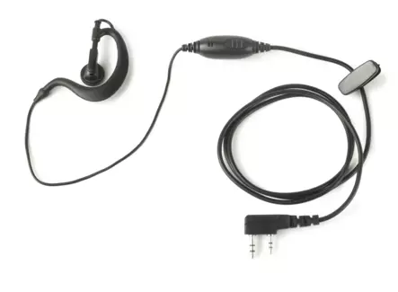 MA-1702 HEADSET WOUXUN, ANYTONE, ROXTONE, BAOFENG, KENWOOD ... - Kenwood 2-pin headsetit - 303202 - 1