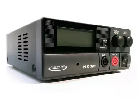 PC-30 SWD DIGITAL 9-15V VIRTALÄHDE max. 30A V- ja A-MITTARILLA, PIENIKOKOINEN - Virtalähteet - 308012 - 2