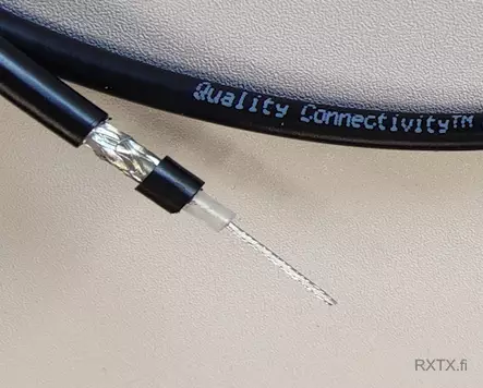 15m VALMISKAAPELI RG58 LSF QUALITY UHF-UHF LIITTIMILLÄ - Koaksiaalivälikaapelit - 703163 - 3