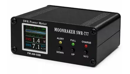 SWR-777 DIGITALINEN SWR+ PWR MITTARI 1,8 - 250MHz, USB-C LADATTAVA, HELPPO OTTAA MUKAAN - SWR-Mittarit - 601023 - 1