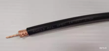 100m RG213 PREMIUM MIL SPEC KOAKSIAALIKAAPELI PUUKELALLA - Koaksiaalikaapelit - 701034 - 3