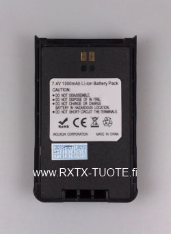 BLO-006 Li-ion TEHOAKKU 1700mAh WOUXUN KG-819, KG-816, KG-859, KG-869 - Wouxun akut - 301034 - 1