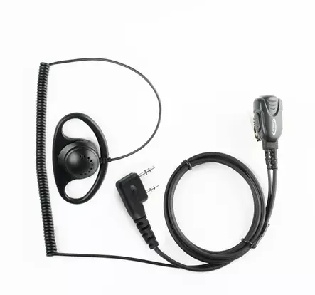 JR-1702 ECD HEADSET KENWOOD, WOUXUN, ROXTONE, ANYTONE, BAOFENG - Kenwood 2-pin headsetit - 303174 - 1