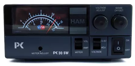 PC-30 SWM 9-15V VIRTALÄHDE max. 30A V- ja A-MITTARILLA, PIENIKOKOINEN - Virtalähteet - 308014 - 1