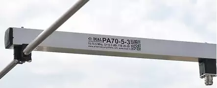 DUAL PA70-5 4m 5DX RHA68 YAGI-ANTENNI 5-ELEMENTTINEN - RHA68 Tukiantennit 68-72MHz - 503374 - 2