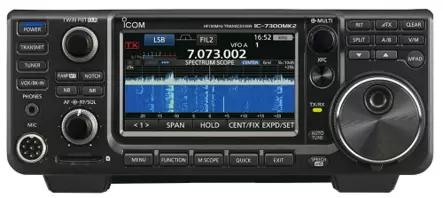 ICOM IC-7300MK2 HF + 50MHz + 70MHz + 5 MHz RA-RADIOPUHELIN SDR - HF radioamatööriradiot 0,5-30MHz - 101024 - 1