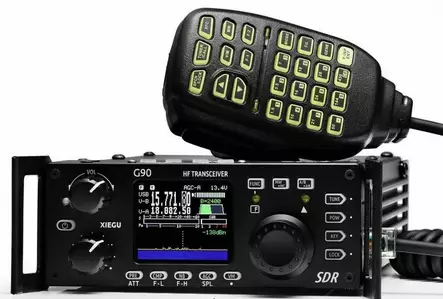 XIEGU G90 MINI HF-RADIOAMATÖÖRI PUHELIN AM/FM/SSB/CW, 0,5MHz - 30MHz - HF radioamatööriradiot 0,5-30MHz - 101014 - 1