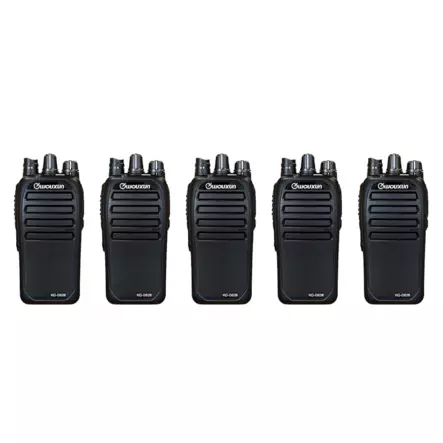 5 x WOUXUN D828 TYÖ VHF tai UHF ja KOODATTUNA ANALOGISEKSI tai DIGITALISEKSI tai KUMMAKSIKIN - UHF TARJOUSPAKETIT - 140285 - 1