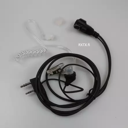 HED-02 Ilmaputki headset, PIENELLÄ TANGE - Kenwood 2-pin headsetit - 303015 - 2