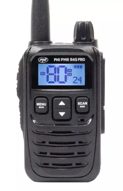 R45 PRO PMR446 RADIOPUHELIN, PIENI KEVYT TEHOKAS, 16 KANAVAA, USB-C - PMR446 KÄSIRADIOPUHELIMET - 2070465 - 1