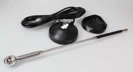 SIRIO MINIMAG CB27 LA-MAGNEETTIANTENNI JOUSELLA 63cm SÄÄDETTÄVÄLLÄ KULMALLA - CB autoantennit 25-30 MHz - 502035 - 1