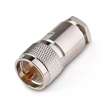 UHF (M) UROSLIITIN ECOFLEX 10, HYPERFLEX 10 ja VASTAAVILLE KAAPELEILLE, KOOTTAVA ja VEDONPOISTO - RF-liittimet - 702185 - 1