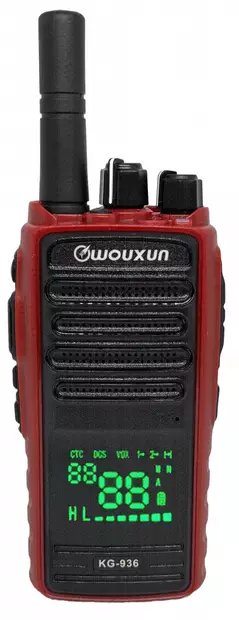 WOUXUN KG-936 DUAL PMR446 AMMATTIKÄYTTÖÖN, ERI MERKKIEN AMMATTIKANAVALISTAT, IP55, AKKU 2200 mAh - PMR446 AMMATTIRADIOPUHELIMET - 207065 - 3