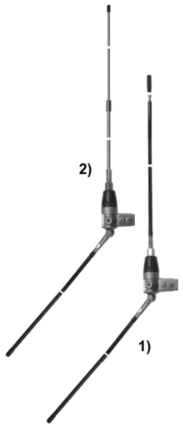 SIRIO BOOMERANG W CB27 LA PARVEKEANTENNI 27MHz LYHENNETTY VERSIO W - CB tukiantennit 26-30MHz - 503056 - 1
