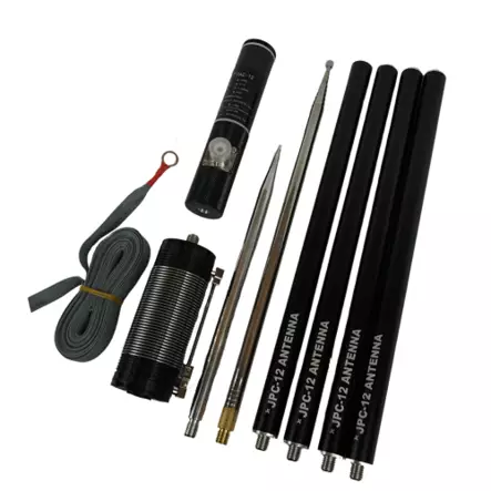 JPC-12 GP HF ANTENNISARJA 40-6m BANDIT 7MHz - 50MHz - Moniaalto tukiantennit 0,5-1300MHz - 503376 - 1