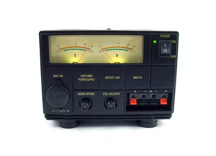 PC55 SW VIRTALÄHDE VIISARINÄYTÖILLÄ 9-15V / 55A - Virtalähteet - 308006 - 1