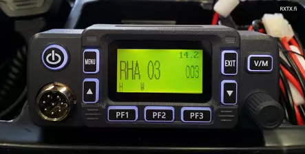 WOUXUN KG-M80 IP65 RHA68 AJONEUVO RADIOPUHELIN 25W - RHA68 AJONEUVORADIOPUHELIMET - 202036 - 1