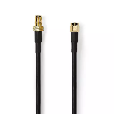 15m SMA UNA JATKOKAAPELI HSR-200 HF, VHF, UHF, 3G ja 4G ANTENNEILLE - Koaksiaalivälikaapelit - 703047 - 1