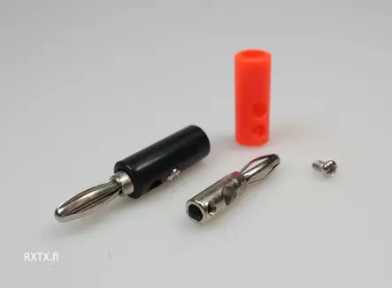 BANAANI PARI PUNA-MUSTA ECONOMY - Virta- ja välijohdot, sekä liittimet - 309047 - 2