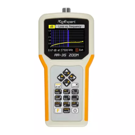 RIGEXPERT AA-35 ZOOM 60kHz-35MHz ANTENNIANALYSAATTORI - Antennianalysaattorit - 618007 - 2