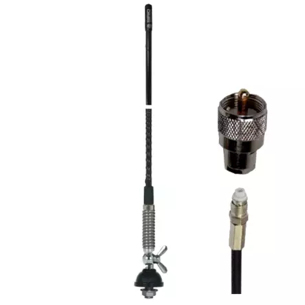 SIRIO T3 FME CB27 LA AUTOANTENNI, EI JUOTTAMISTA - FME LIITTIMELLÄ! - CB autoantennit 25-30 MHz - 502047 - 1