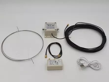 MEGALOOP MLA-30+ SUUNTAAVA AKTIIVINEN LOOP-ANTENNI 0,5 - 30MHz, VAHVISTIMELLA !!! - Maailmanradioantennit - 508008 - 2