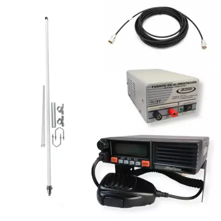 RHA68 TUKIASEMA AT-5189 RADIO + BM4 TUKIANTENNI + F7 VIRTALÄHDE + 20m VÄLIKAAPELI - RHA68 TARJOUSPAKETIT - 140678 - 1