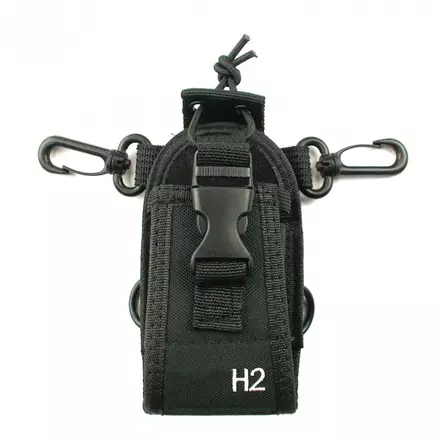 H2 RINTALAUKKU ERI KOKOISILLE RADIOPUHELIMILLE 3-KIINNITYSPISTETTÄ - Radiopuhelimien säilytys ja kuljetus - 316029 - 2