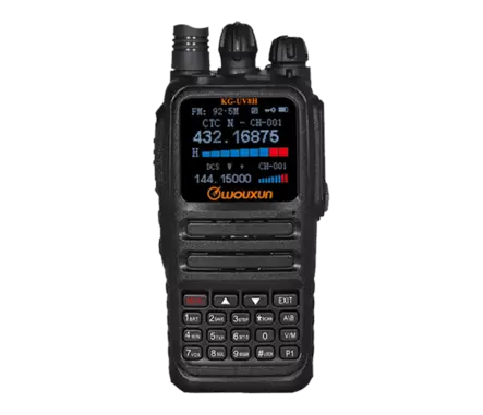 WOUXUN KG-UV8H PLUS DUALBAND + 3200mAh AKKU, 145/434MHz HI POWER 10W - 4m/2m/70cm amatööriradiot 70-434MHz - 104009 - 1