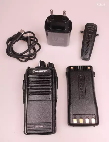 WOUXUN KG-936 UHF AMMATTIRADIOPUHELIN 400-480Mz, IP55 - UHF KÄSIRADIOPUHELIMET - 206069 - 2
