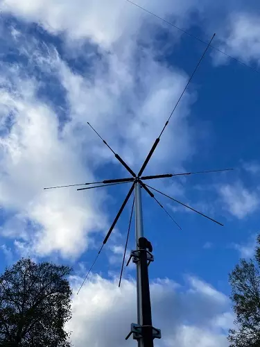 TXHF-6 DISCONE 3-1000MHz - HF tukiantennit 0,5-30MHz - 506039 - 1
