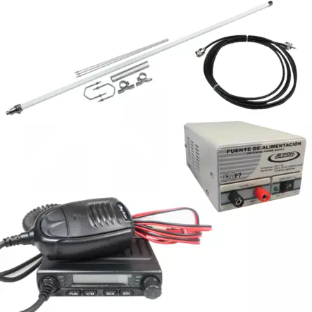 KYLÄRADIO AT-779S RHA68 + viritetty BM4 ANTENNI + F7 PWR + RG58 KAAPELI 20m - RHA68 TARJOUSPAKETIT - 140404A - 1
